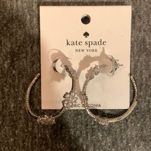 Kate Spade earrings cubic zirconia NWT
